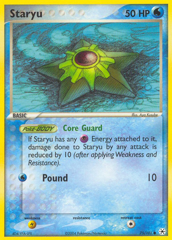 Staryu (75/101) [EX: Hidden Legends] | Galaxy Games LLC