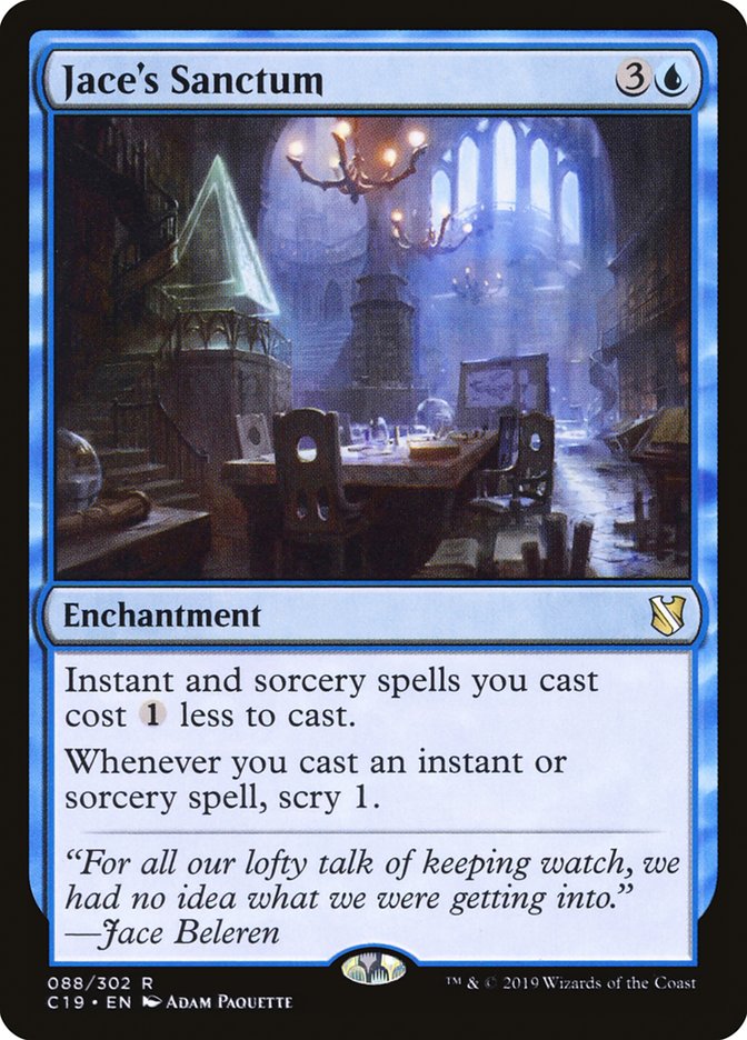 Jace's Sanctum [Commander 2019] | Galaxy Games LLC