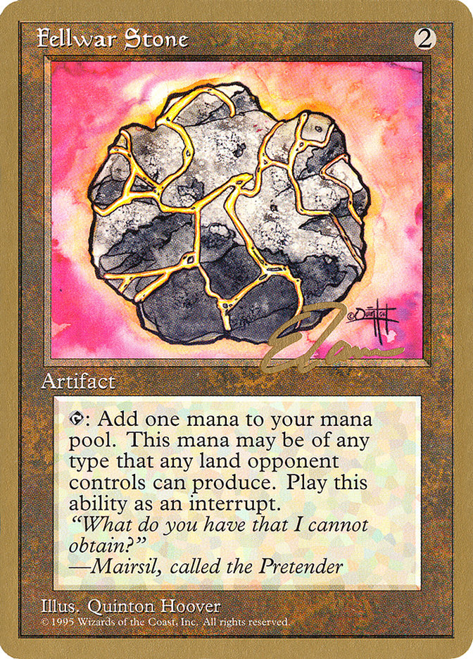 Fellwar Stone (Eric Tam) [Pro Tour Collector Set] | Galaxy Games LLC