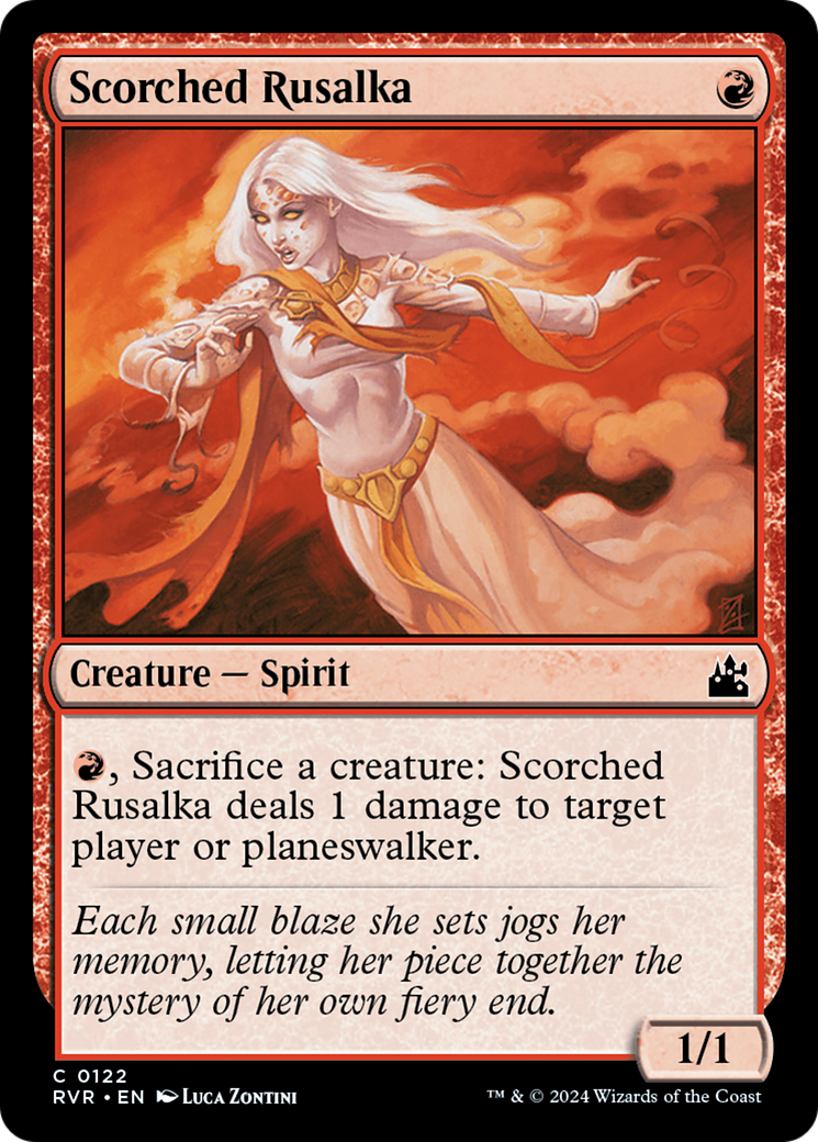 Scorched Rusalka [Ravnica Remastered] | Galaxy Games LLC