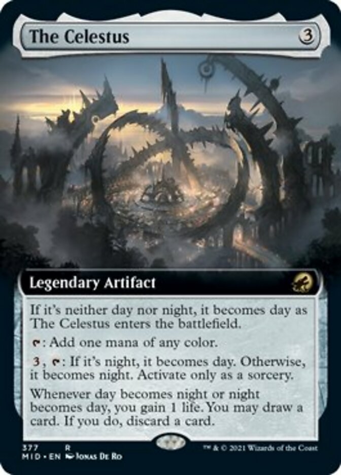 The Celestus (Extended Art) [Innistrad: Midnight Hunt] | Galaxy Games LLC