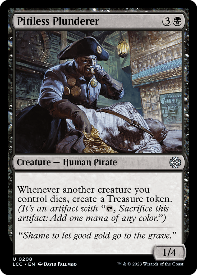 Pitiless Plunderer [The Lost Caverns of Ixalan Commander] | Galaxy Games LLC