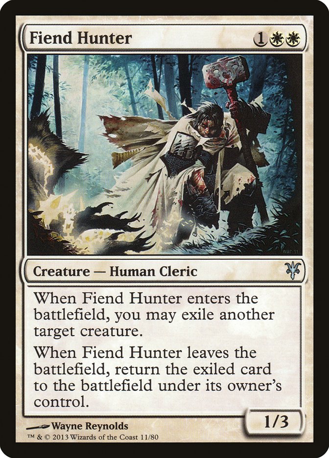 Fiend Hunter [Duel Decks: Sorin vs. Tibalt] | Galaxy Games LLC