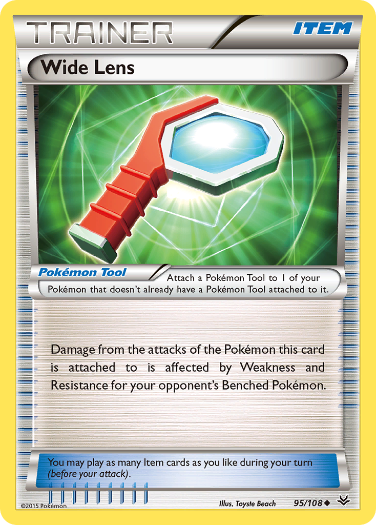 Wide Lens (95/108) [XY: Roaring Skies] | Galaxy Games LLC