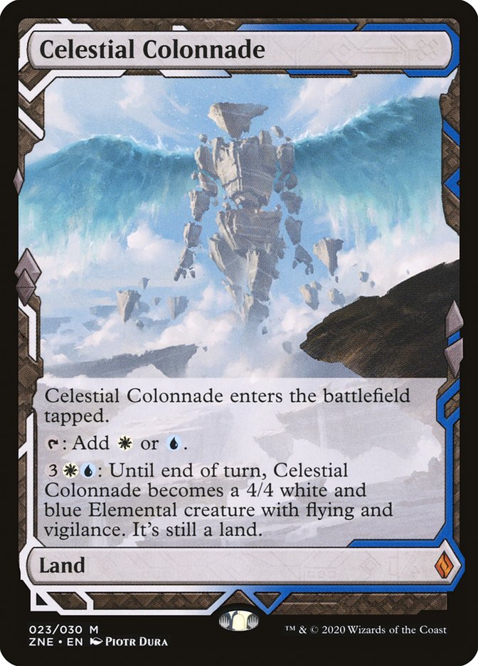 Celestial Colonnade (Expeditions) [Zendikar Rising Expeditions] | Galaxy Games LLC