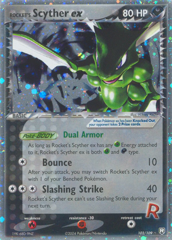 Rocket's Scyther ex (102/109) [EX: Team Rocket Returns] | Galaxy Games LLC