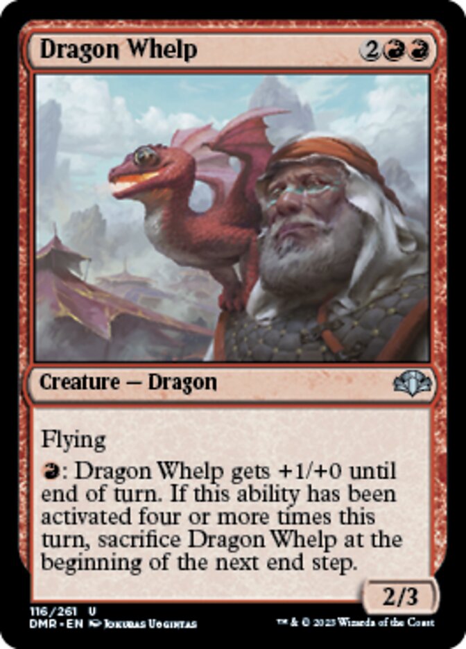 Dragon Whelp [Dominaria Remastered] | Galaxy Games LLC