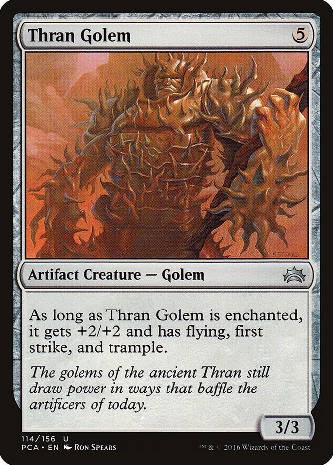 Thran Golem [Planechase Anthology] | Galaxy Games LLC