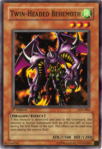 Twin-Headed Behemoth [LOD-063] Super Rare | Galaxy Games LLC