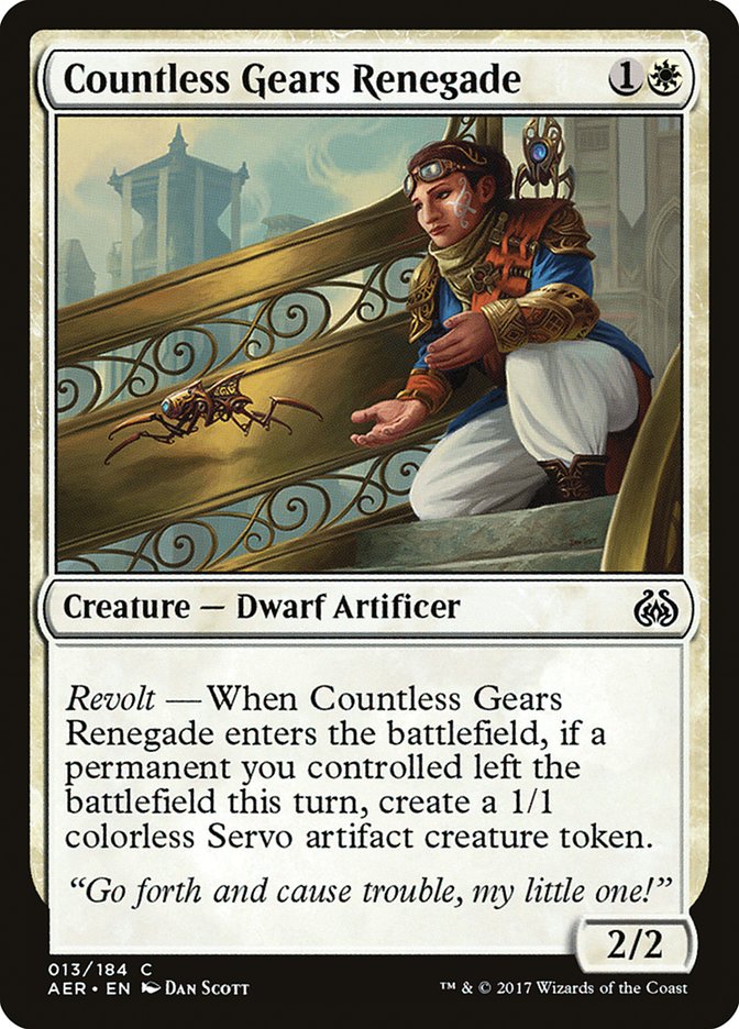 Countless Gears Renegade [Aether Revolt] | Galaxy Games LLC