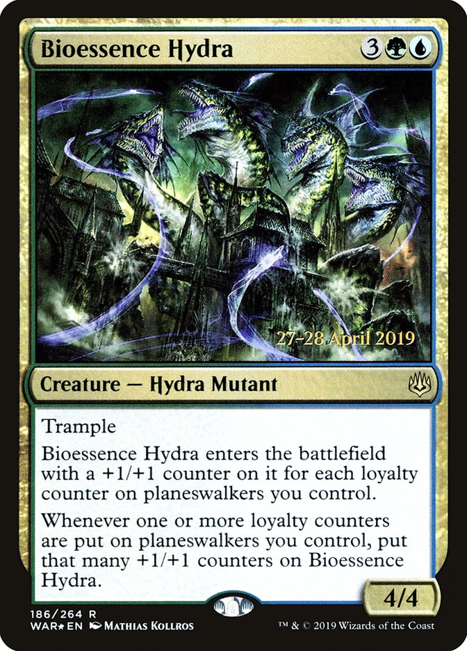 Bioessence Hydra [War of the Spark Prerelease Promos] | Galaxy Games LLC