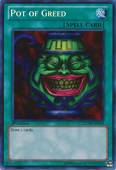 Pot of Greed [LCYW-EN059] Secret Rare | Galaxy Games LLC