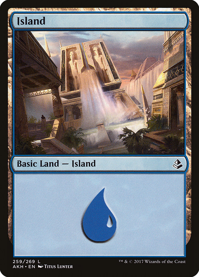 Island (259) [Amonkhet] | Galaxy Games LLC