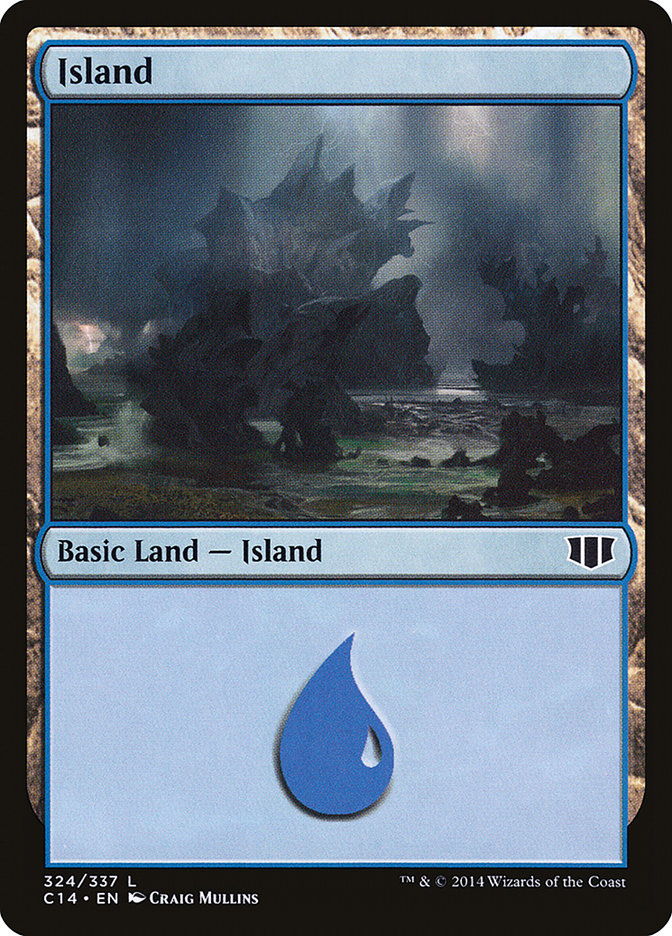 Island (324) [Commander 2014] | Galaxy Games LLC