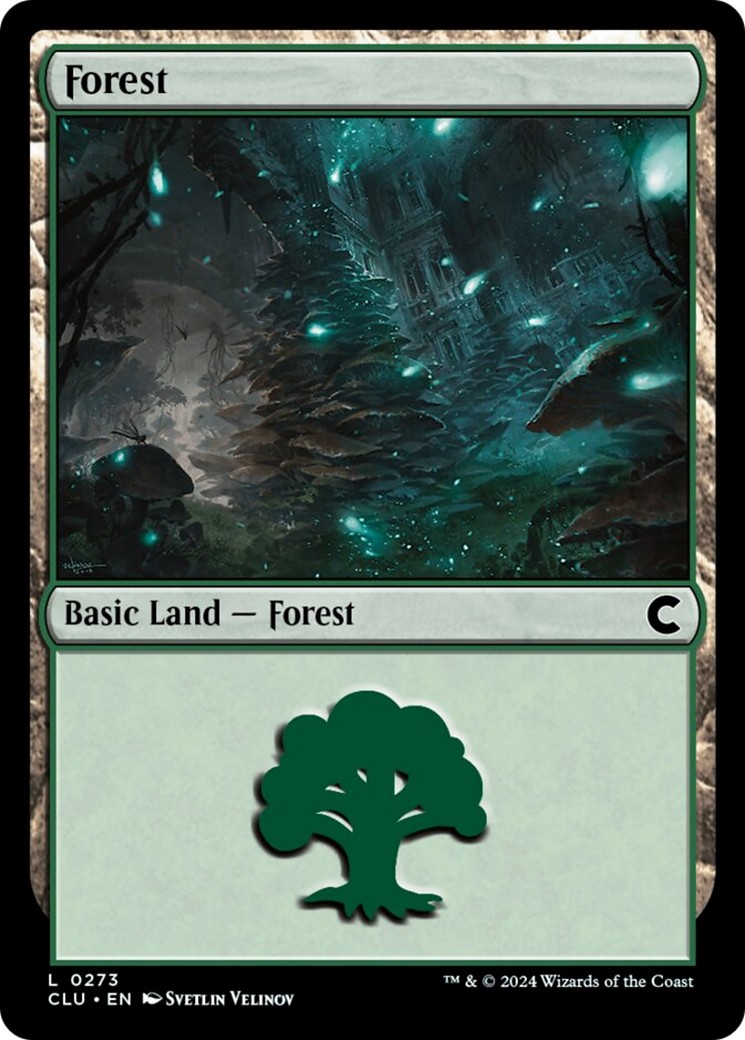 Forest (0273) [Ravnica: Clue Edition] | Galaxy Games LLC