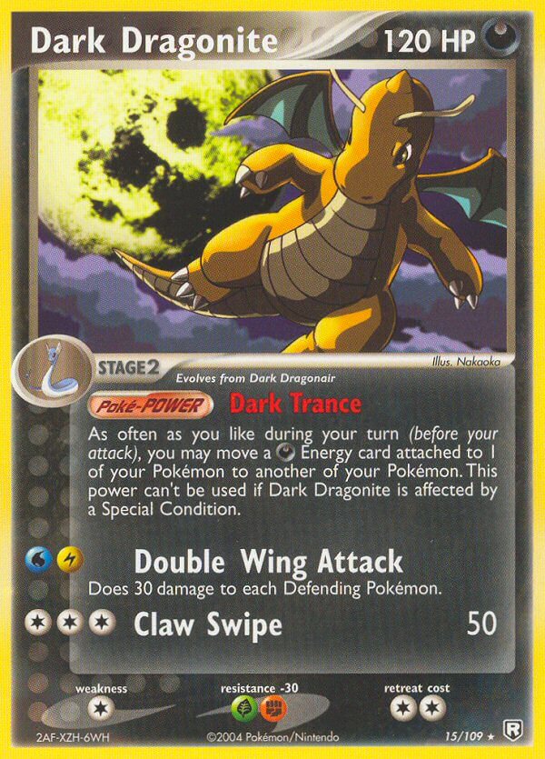 Dark Dragonite (15/109) (Theme Deck Exclusive) [EX: Team Rocket Returns] | Galaxy Games LLC