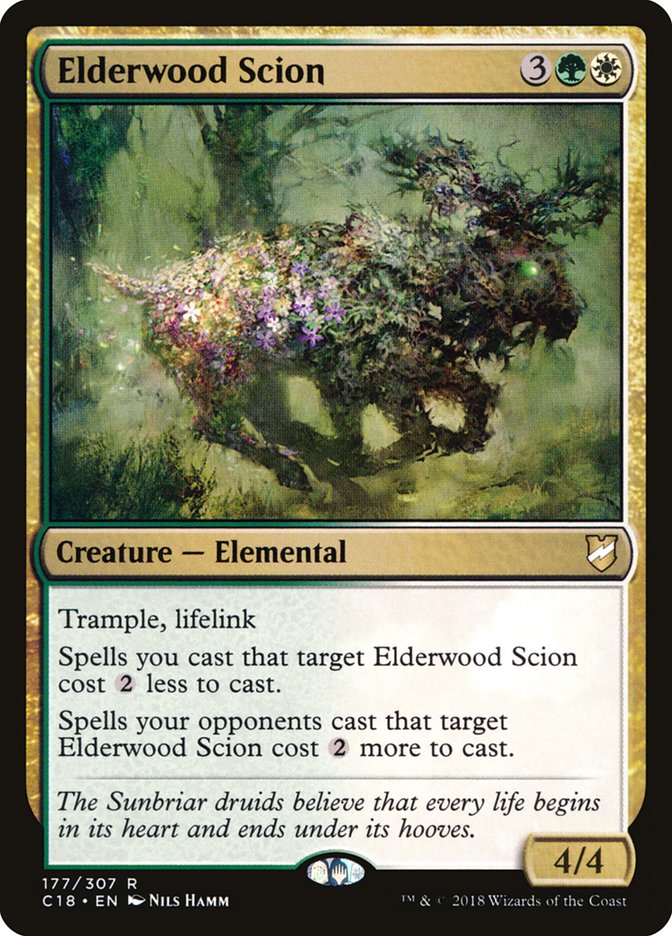 Elderwood Scion [Commander 2018] | Galaxy Games LLC