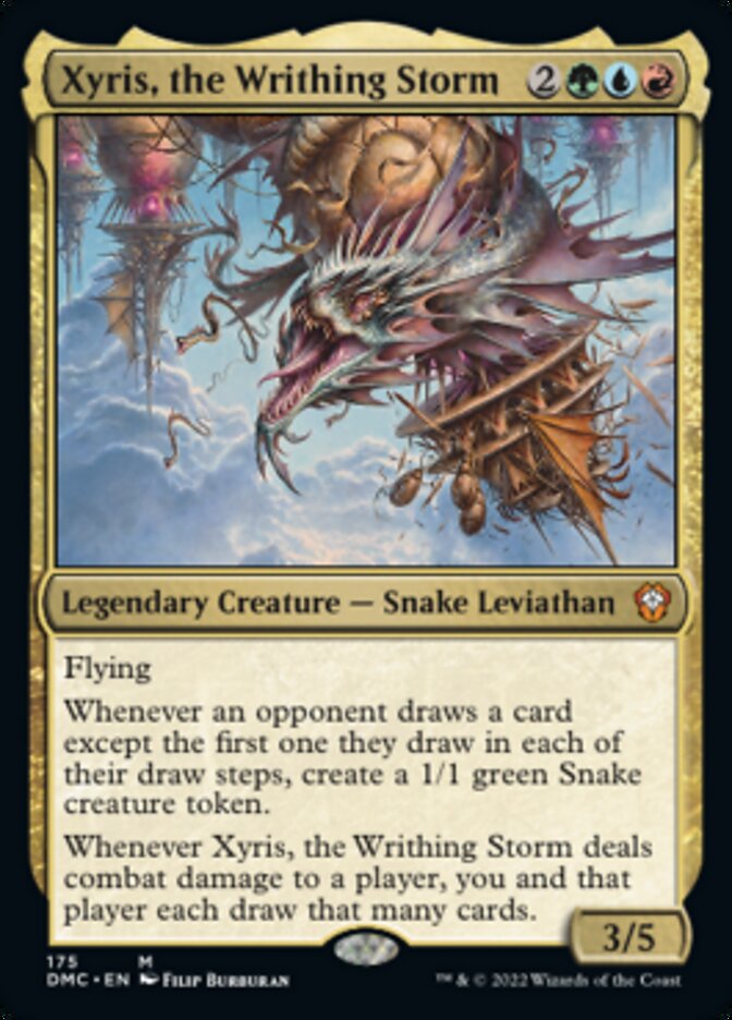 Xyris, the Writhing Storm [Dominaria United Commander] | Galaxy Games LLC