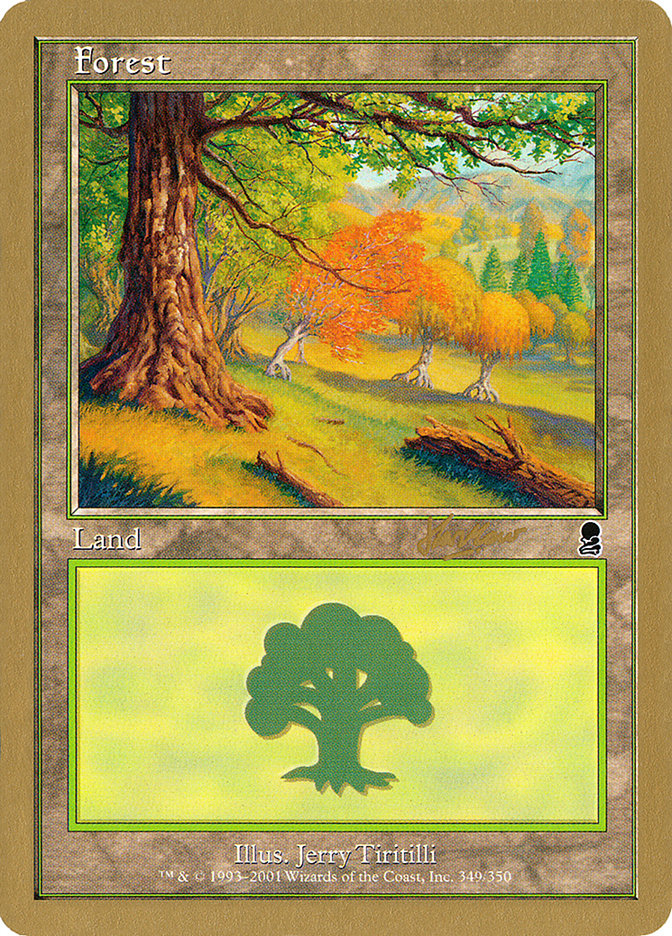 Forest (shh349) (Sim Han How) [World Championship Decks 2002] | Galaxy Games LLC