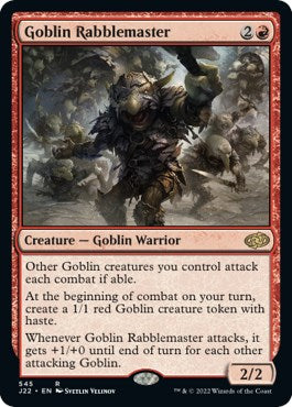 Goblin Rabblemaster [Jumpstart 2022] | Galaxy Games LLC