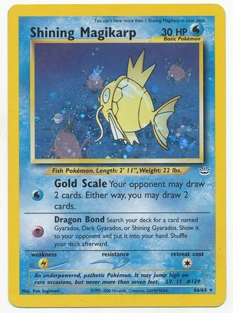 Shining Magikarp (66/64) [Neo Revelation Unlimited] | Galaxy Games LLC