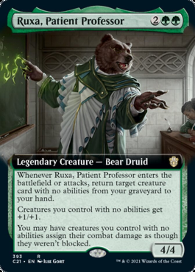 Ruxa, Patient Professor (Extended Art) [Commander 2021] | Galaxy Games LLC