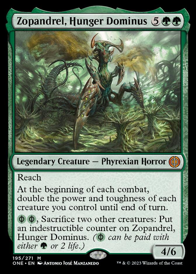 Zopandrel, Hunger Dominus [Phyrexia: All Will Be One] | Galaxy Games LLC