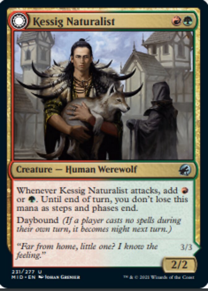 Kessig Naturalist // Lord of the Ulvenwald [Innistrad: Midnight Hunt] | Galaxy Games LLC