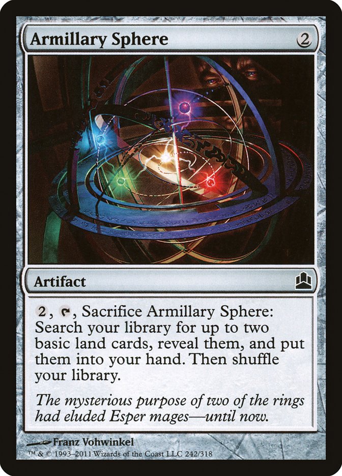 Armillary Sphere [Commander 2011] | Galaxy Games LLC