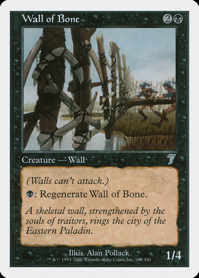 Wall of Bone [Seventh Edition] | Galaxy Games LLC