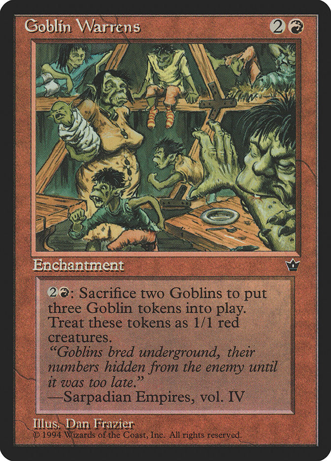 Goblin Warrens [Fallen Empires] | Galaxy Games LLC