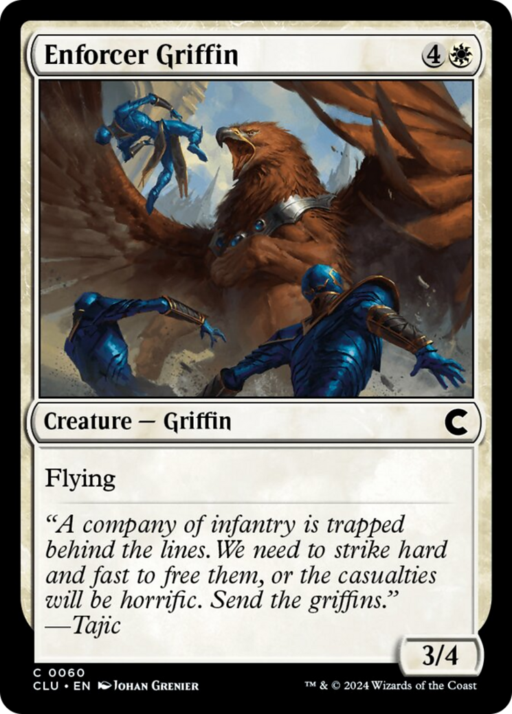 Enforcer Griffin [Ravnica: Clue Edition] | Galaxy Games LLC