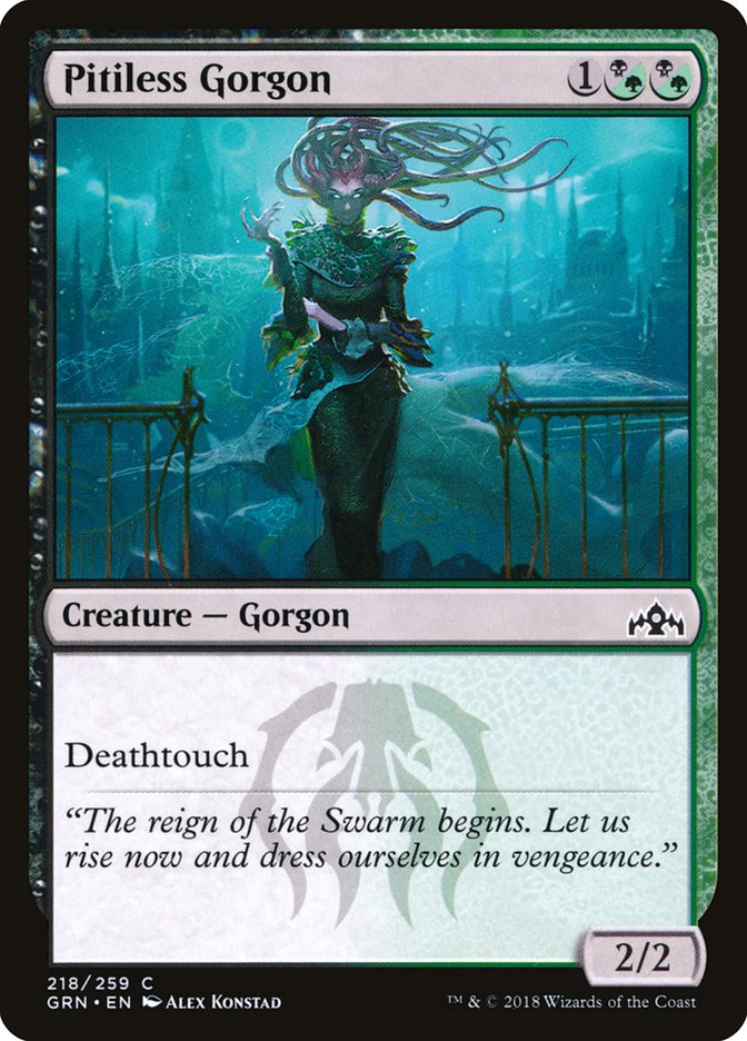 Pitiless Gorgon [Guilds of Ravnica] | Galaxy Games LLC