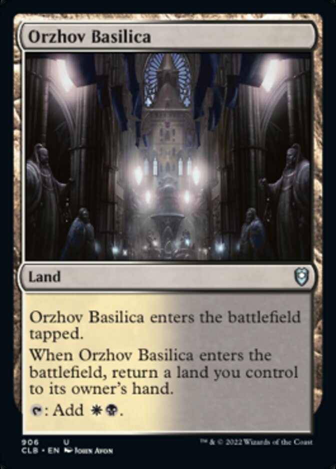 Orzhov Basilica [Commander Legends: Battle for Baldur's Gate] | Galaxy Games LLC