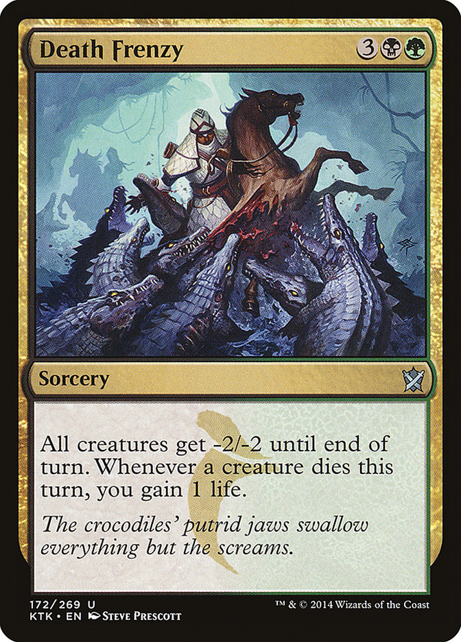 Death Frenzy [Khans of Tarkir] | Galaxy Games LLC