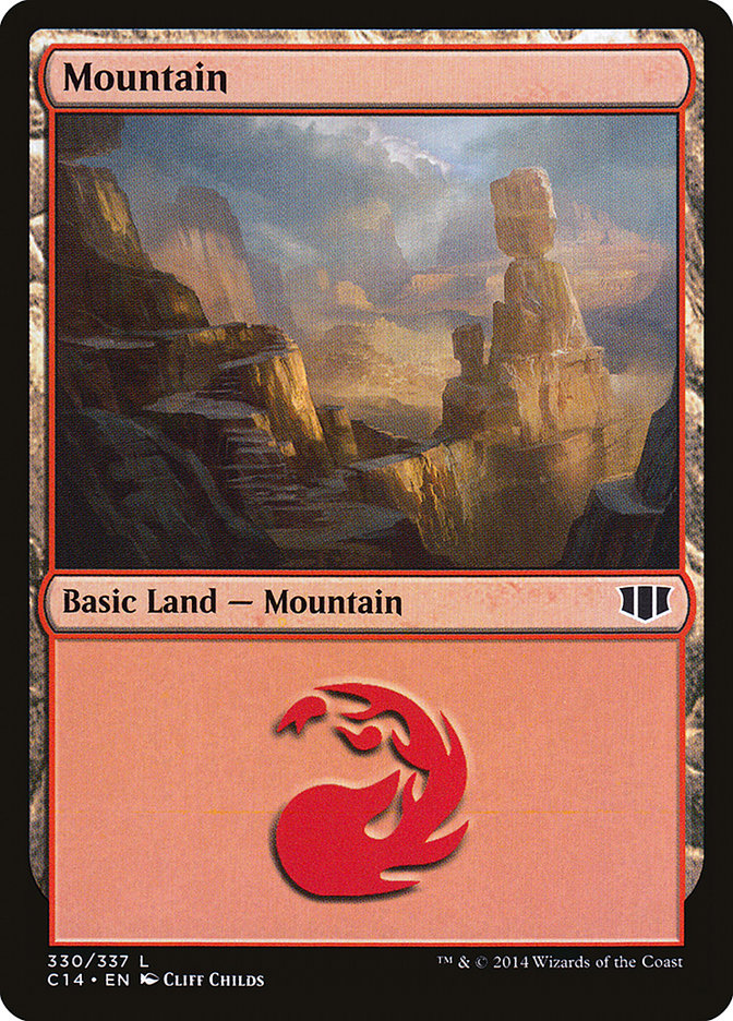 Mountain (330) [Commander 2014] | Galaxy Games LLC