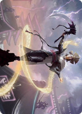 Naomi, Pillar of Order Art Card [Kamigawa: Neon Dynasty Art Series] | Galaxy Games LLC