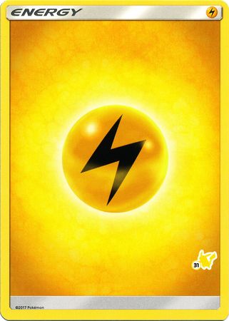 Lightning Energy (Pikachu Stamp #31) [Battle Academy 2020] | Galaxy Games LLC