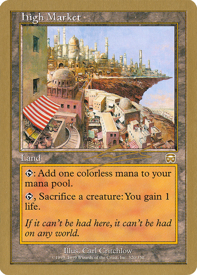 High Market (Nicolas Labarre) [World Championship Decks 2000] | Galaxy Games LLC