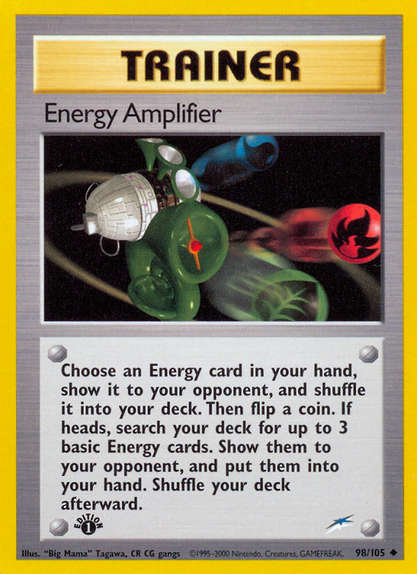 Energy Amplifier (98/105) [Neo Destiny 1st Edition] | Galaxy Games LLC