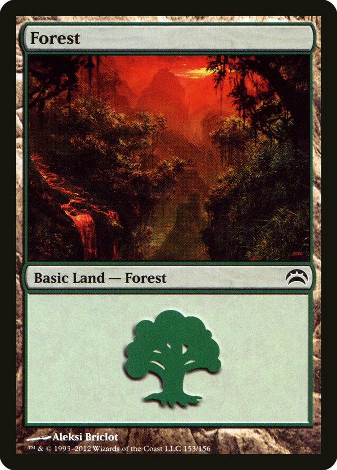 Forest (153) [Planechase 2012] | Galaxy Games LLC