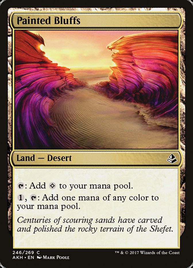 Painted Bluffs [Amonkhet] | Galaxy Games LLC