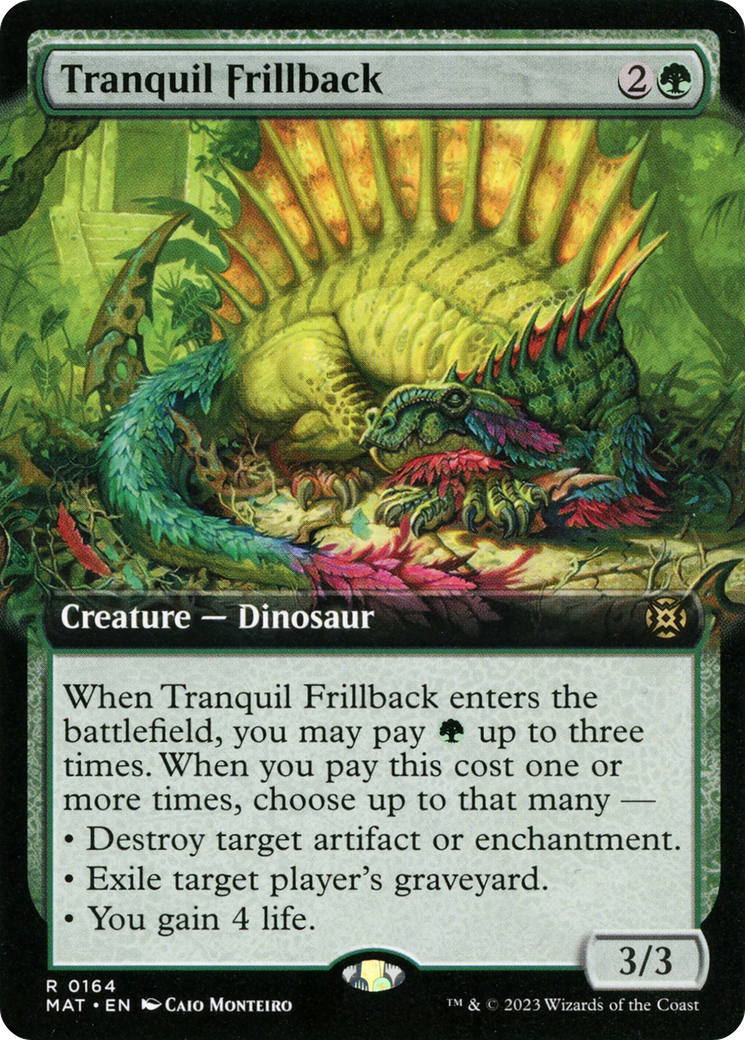 Tranquil Frillback (Extended Art) [March of the Machine: The Aftermath] | Galaxy Games LLC