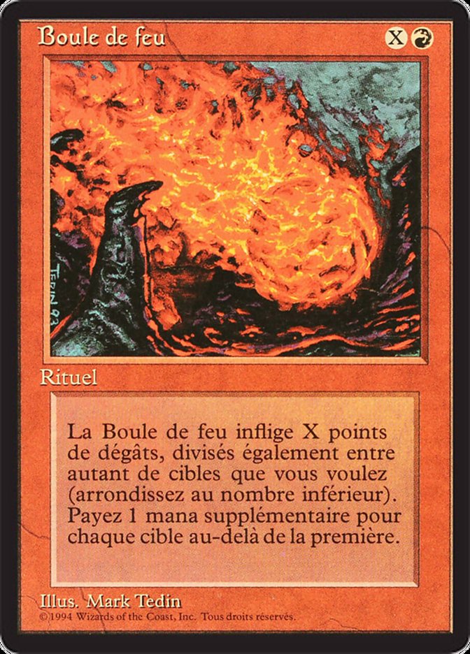Fireball [Foreign Black Border] | Galaxy Games LLC