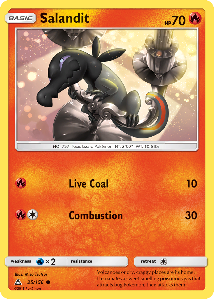 Salandit (25/156) [Sun & Moon: Ultra Prism] | Galaxy Games LLC