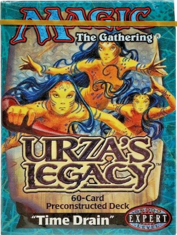 Urza's Legacy - Preconstructed Theme Deck (Time Drain) | Galaxy Games LLC
