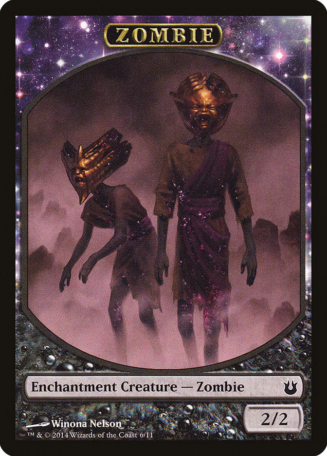 Zombie Token [Born of the Gods Tokens] | Galaxy Games LLC
