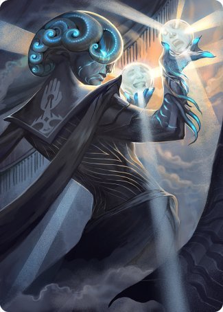 Queza, Augur of Agonies Art Card [Streets of New Capenna Art Series] | Galaxy Games LLC