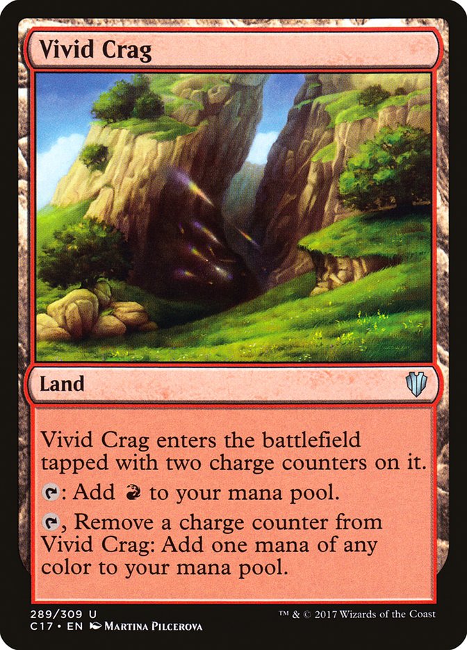 Vivid Crag [Commander 2017] | Galaxy Games LLC