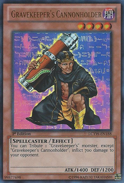 Gravekeeper's Cannonholder [LCYW-EN188] Ultra Rare | Galaxy Games LLC